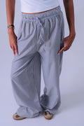 Ash Whisper Striped Pant