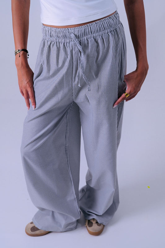 Ash Whisper Striped Pant